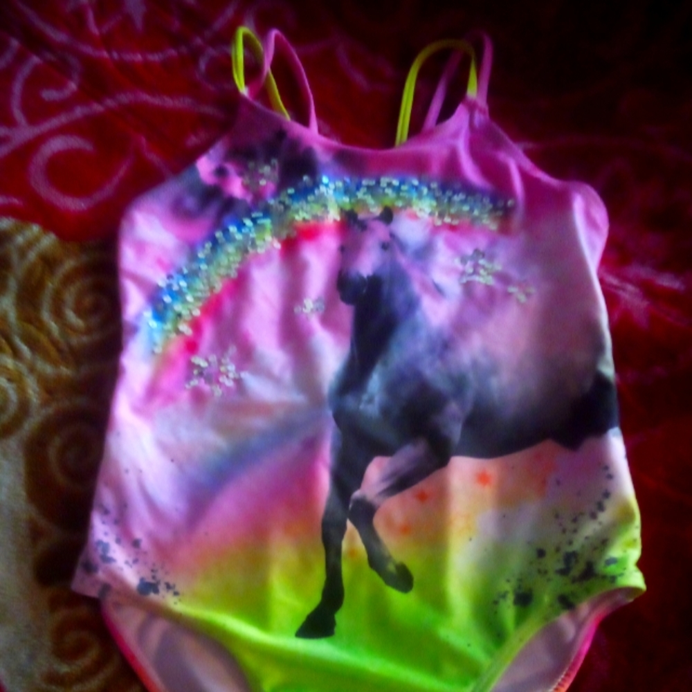 Wonder Nation swimsuit girls size 10/12